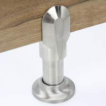 Public wooden door bracket plywood toilet restroom support foot fixed partition foot base partition thickening