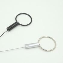 Clothing store steel wire ring hanging display rack ceiling hanging hanger shop decoration display rack props