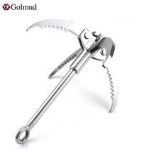 Golmud rock climbing four-claw stainless steel outdoor GM9016GM equipment downhill three-claw flying tiger flying tiger claw mountain climbing