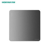 Switch socket panel X5 series gray one-open dual-control single-button two-way control switch wall concealed power supply without