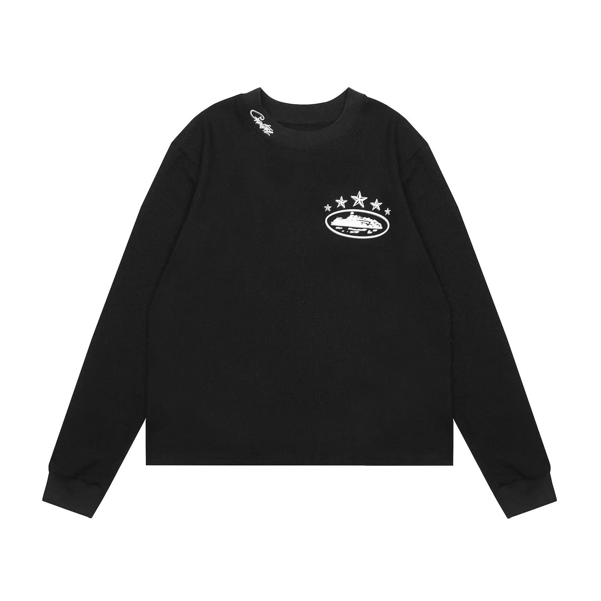 Длинный рукав, футболка с круглым вырезом, oversize, для любимого