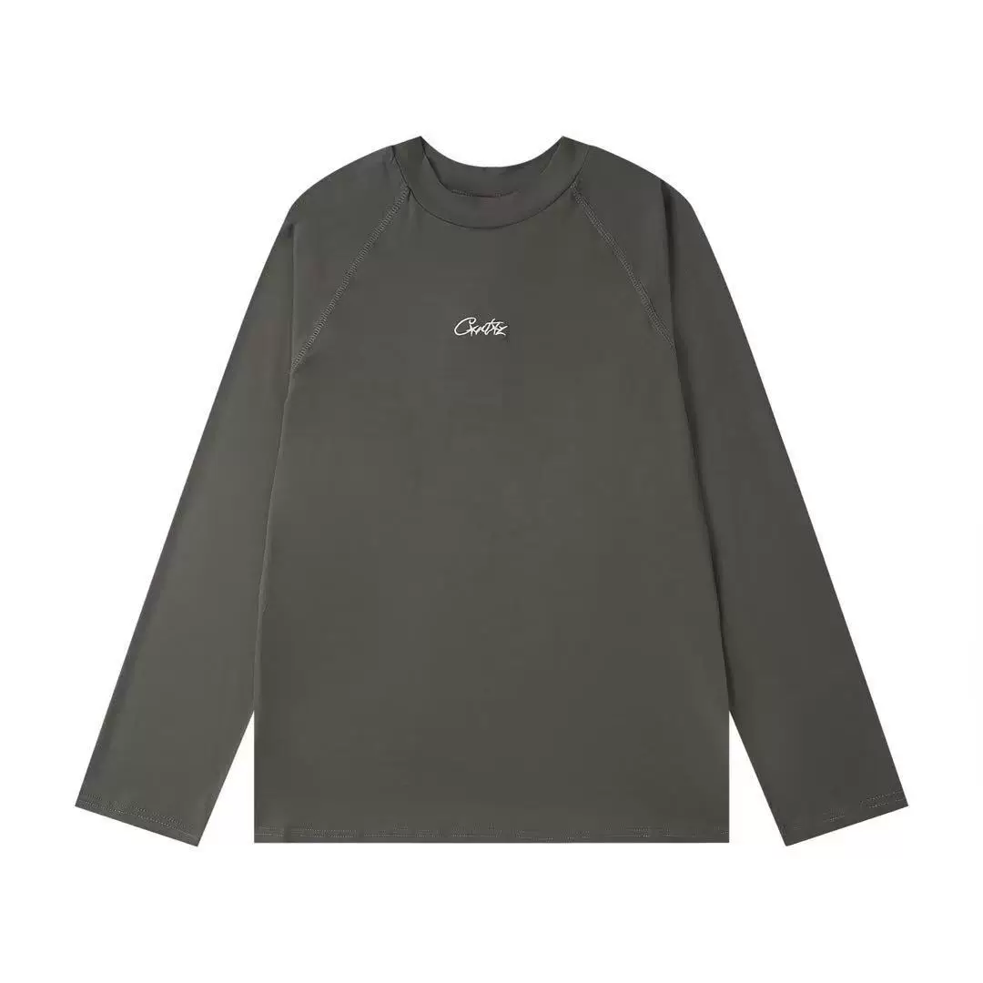 Длинный рукав, футболка с круглым вырезом, oversize, для любимого