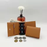 Японский бумажник с молнией, монеты на липучке, кошелек