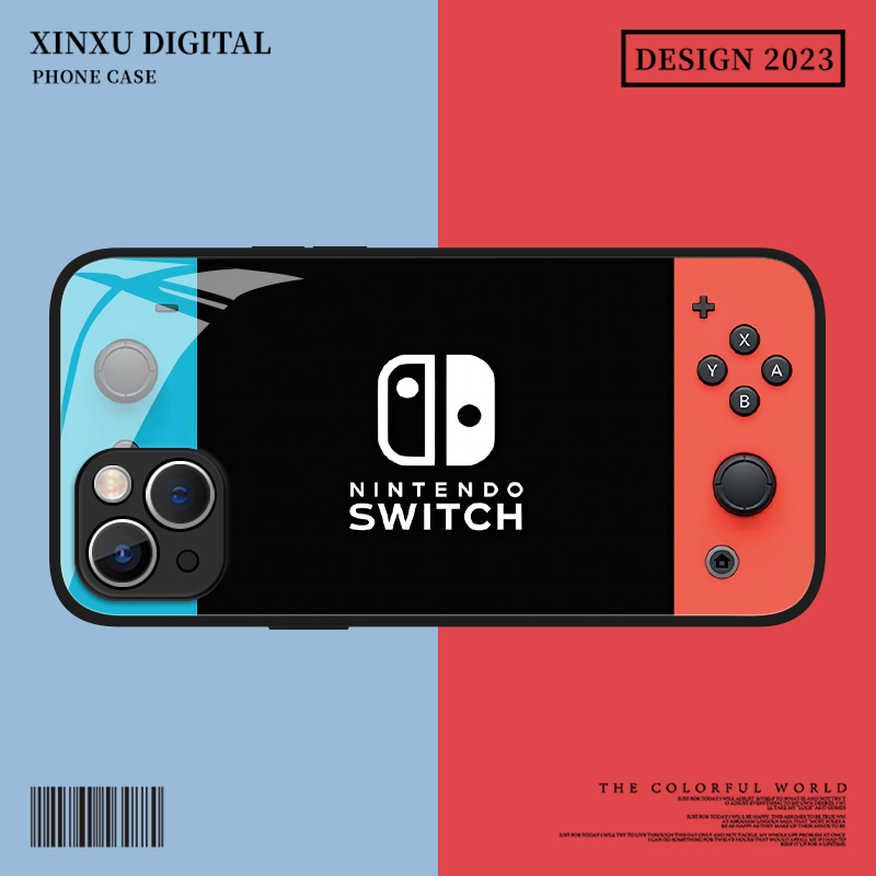 Switch Phone Case Suitable for Apple 15 Gaming Console iPhone 13 Pro Max Trendy Brand 12Mini Nintendo 14 New Model X Creative 8Plus Fun Xr Interesting XS Male 7 Peripherals 6 Set 11