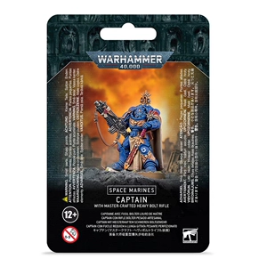 Warhammer 40K Space Marine Тяжелая болтовая винтовка SM Капитан с тяжелой болтовой винтовкой
