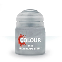 Warhammer Paint Basecoat Iron Hands Silver Base Iron Hands Steel