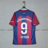 [Short -sleeved top#【#La Liga version] No. 9 Laiwan