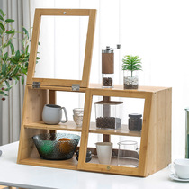 Sideboard cup storage cabinet desktop cupboard home kitchen cabinet modern minimalist storage cabinet solid wood tea cabinet