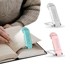 USB Rechargeable Book Light Clip on Booklight 3 Light