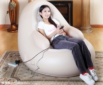 Special offer multifunctional folding bed leisure massage chair with electric pump sofa mattress double inflatable sofa bed