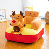 Cute and creative cartoon childrens sofa plush toy modern baby learning seat anti-rollover child learning to sit on the chair