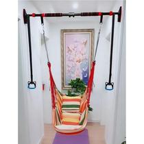 Outdoor swing courtyard swing indoor home portable soft board rope child hanging seat for adults and children