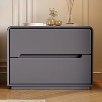 All solid wood bedside table cream style 2024 new style simple modern light luxury luxury home bedroom bedside cabinet