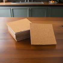 With Back Glue Square Cork Mat Applied In Office 100 X 100