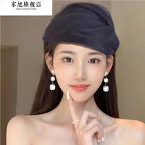 Covering gray hair headband covering hair band wiping forehead womens thin headband hairline bundle headband hat winter hair accessory
