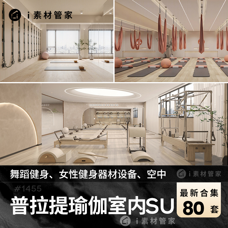 Modern Yoga Studio, Dance Studio, Pilates Indoor Fitness Equipment, Aerial Fitness Room, Rehearsal Room Su Model Modern Yoga Studio, Dance Studio, Pilates Indoor Fitness Equipment, Aerial Fitness Room, Rehearsal Room Su Model