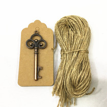 Alloy Retro Beer Bottle Opener Alloy Wedding Decoration Pendant Wedding Creative Gift Gift 30 Pack