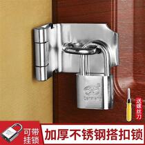 90 degree right angle lock door buckle door bolt door lock stainless steel hasp lock old door nose wooden door exposed latch