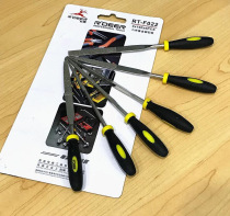 Diamond file diamond set flat head round triangle rubbing knife alloy assorted small steel file emery grinding knife