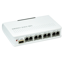 Tangxin 4-way USB interface fixed telephone recording box telephone call recording equipment recording system TX2006U4