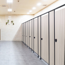 Public health partition board toilet partition PVC toilet baffle anti-fold waterproof and moisture-proof school partition