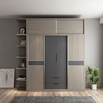 Nordic Wardrobe Master Bedroom Sliding Door Wardrobe Nordic Sliding Door Wardrobe Integrated Wardrobe Large Wardrobe Bedroom Furniture
