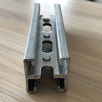 Hot-selling supply of double-split riveted C-shaped steel cold-formed special-shaped steel hot-dip galvanized C-shaped steel steel structure roof purlins fluorocarbon