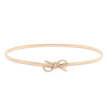 Japan FC summer fashion trend item waist chain womens metal decorative dress elastic womens thin belt