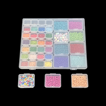 Nail art 20-grid jewelry storage box transparent jewelry box manicure nail classification induction box lattice acrylic box box
