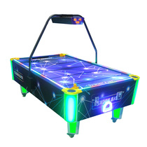 Colorful double hockey game machine table ice hockey suspended air hockey indoor shopping mall video game city entertainment equipment
