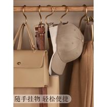 Internet celebrity GZ6M multifunctional aluminum alloy hook S-shaped hook s hook kitchen bathroom multi-purpose s-shaped hook metal S hook