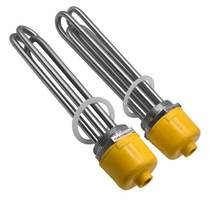 High-power hexagonal head water tank boiler engineering thermal oil electric heating tube rod 380v three-phase dn40 stainless steel*