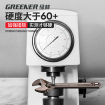 (14 steps just for a good wrench) Green Forest Black Nickel Adjustable Wrench Industrial Grade Anti-rust and Corrosion