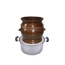 Night sweat chicken pot steam pot chicken steam pot health pot chicken water-proof stew pot non-purple ceramic steam pot Guizhou business i
