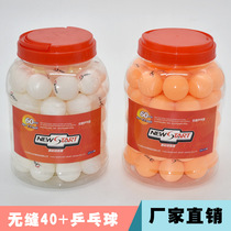 New Starting Point New Materials 40 Table Tennis Training and Competition Balls 60 Pack Standard Bucket Table Tennis Balls