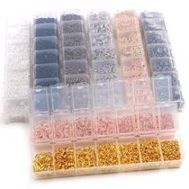 One Set Box 3 4 5 6 7 8 10mm 8 Colors Open Jump Rings Split