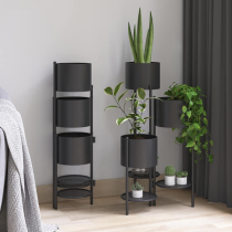 Nordic iron light luxury flower rack simple indoor and outdoor living room floor-standing multi-layer balcony pothos flower pot rack