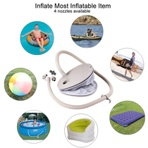 Professional foot pump foot pump inflatable pump rubber boat kayak assault boat inflatable boat with foot pump