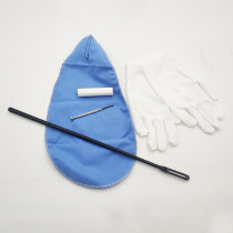 Kafa Flute Cleaning 5-piece Set Cleaning Stick Gloves Screwdriver Cleaning Cloth Cork Paste Instrument Accessories