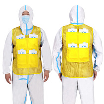 Ice pack cooling vest ice cube ice pack vest outdoor high temperature heatstroke protection ice vest cooling refrigeration protective clothing artifact
