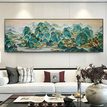 Wanhe Songtao cross-stitch 2024 new landscape painting large-scale living room full of embroidery hand-embroidered classical paintings