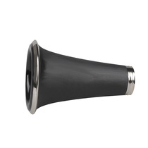 Factory direct sales B flat clarinet bell mouth black silver edge bakelite body clarinet speaker wind music accessories