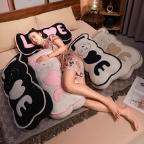Creative simple love pillow plush toy home sofa cushion cush