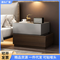 Light luxury and high-end new bedroom creative combination bedside cabinet storage storage cabinet modern simple bedside table