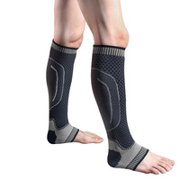 Sports ankle braces knitted extended calf braces breathable pressure leg braces basketball football mountaineering pressure shrink braces