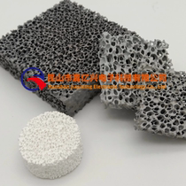 Ceramic filter silicon carbide foam ceramic filter foam ceramic mesh honeycomb filter casting