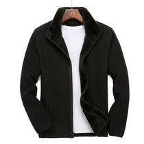 2024 new polar fleece jackets for men and women warm and thickened fleece jackets fashionable and casual coral velvet reversible tops