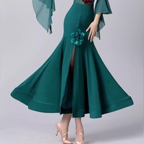 (Collection of modern dance skirts) Various styles include ballroom dance skirts waltz performance skirts