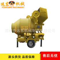 Spot JZC400 fully automatic tipping bucket mixer drum type thickened cement mortar mixing mixer for construction site