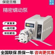 Baoding Langer WT600-1F filling peristaltic pump laboratory small precision constant flow pump industrial large flow pump head